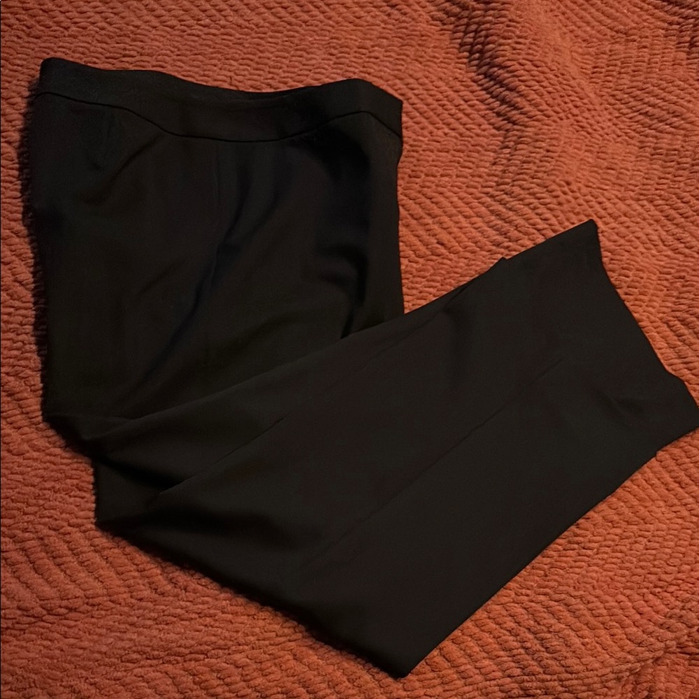 Lafayette 148 New York Chocolate Brown Tapered Trousers